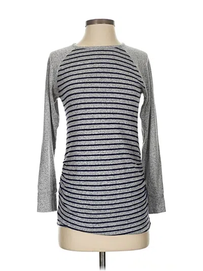 Pre-owned Loveappella 3/4 Sleeve T-shirt In Gray