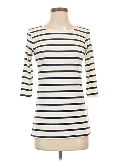 Pre-owned Loveappella 3/4 Sleeve T-shirt In Ivory