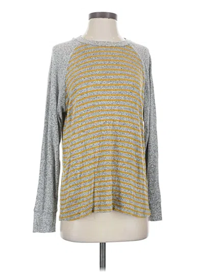 Pre-owned Loveappella 3/4 Sleeve T-shirt In Silver