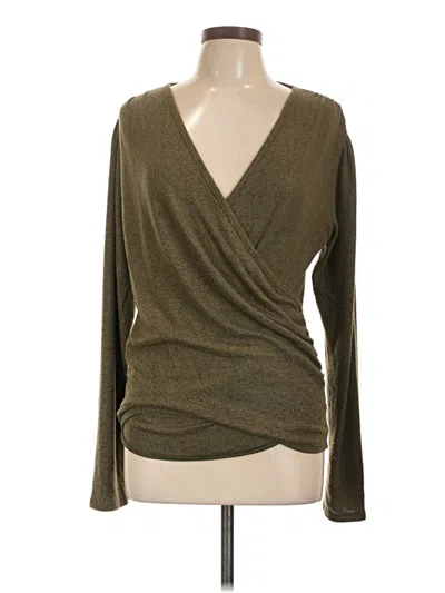 Pre-owned Loveappella Cardigan Sweater In Green