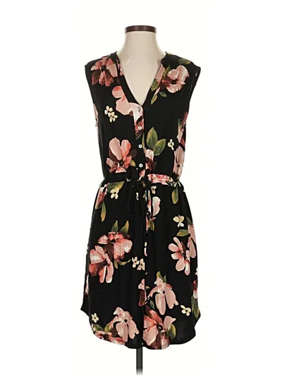 Pre-owned Loveappella Casual Dress In Black