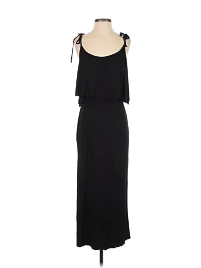 Pre-owned Loveappella Casual Dress In Black