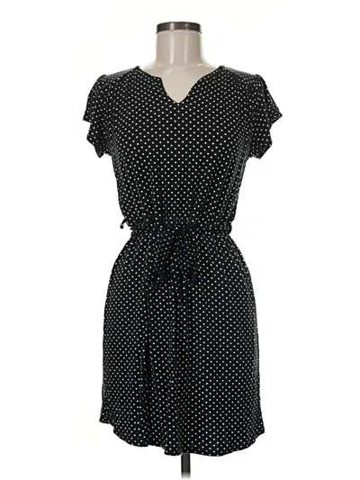 Pre-owned Loveappella Casual Dress In Black