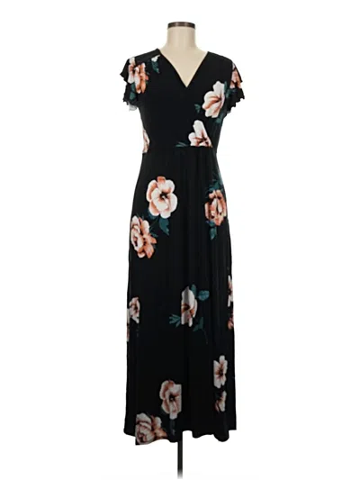Pre-owned Loveappella Casual Dress In Black