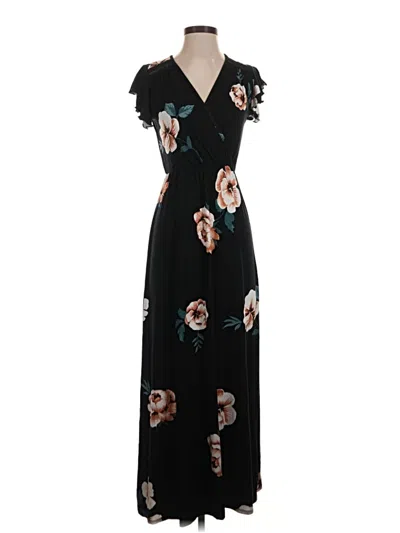 Pre-owned Loveappella Casual Dress In Black