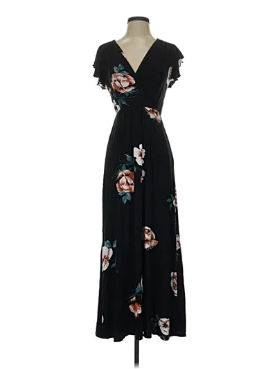 Pre-owned Loveappella Casual Dress In Black