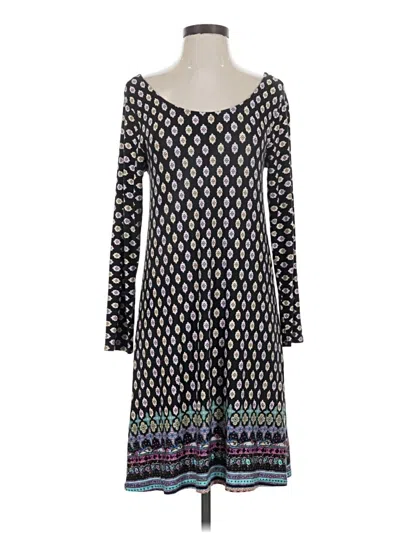Pre-owned Loveappella Casual Dress In Black
