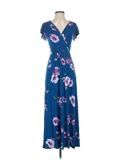 Pre-owned Loveappella Casual Dress In Blue
