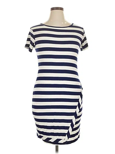 Pre-owned Loveappella Casual Dress In Blue