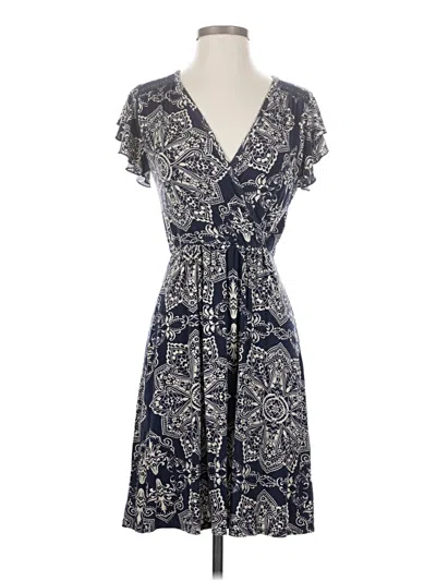 Pre-owned Loveappella Casual Dress In Blue