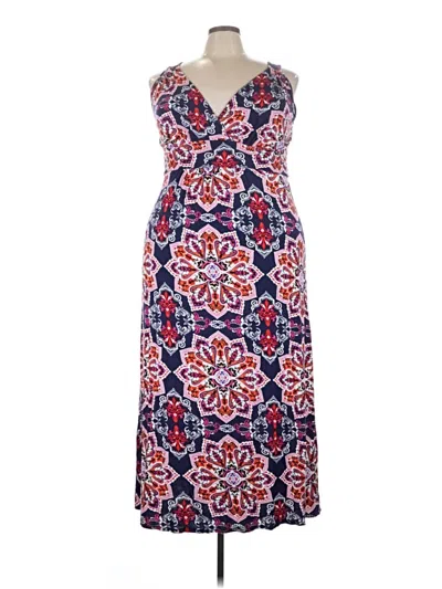 Pre-owned Loveappella Casual Dress In Blue