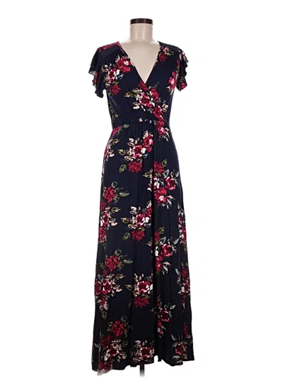 Pre-owned Loveappella Casual Dress In Blue