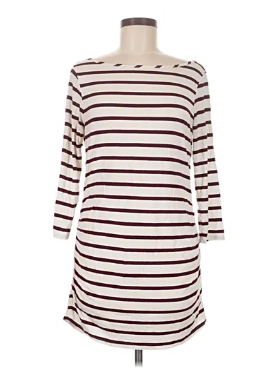 Pre-owned Loveappella Casual Dress In Burgundy