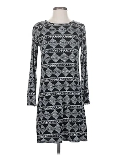 Pre-owned Loveappella Casual Dress In Gray