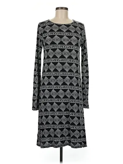 Pre-owned Loveappella Casual Dress In Gray