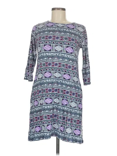 Pre-owned Loveappella Casual Dress In Purple