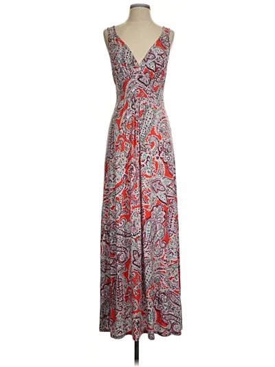 Pre-owned Loveappella Casual Dress In Red