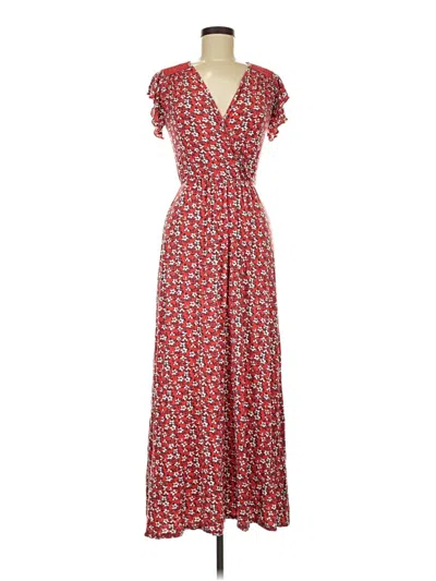 Pre-owned Loveappella Casual Dress In Red