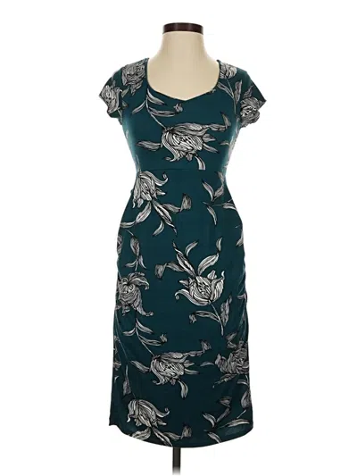 Pre-owned Loveappella Casual Dress In Teal