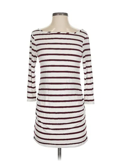 Pre-owned Loveappella Casual Dress In White