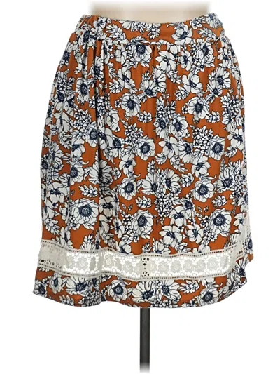 Pre-owned Loveappella Casual Skirt In Orange