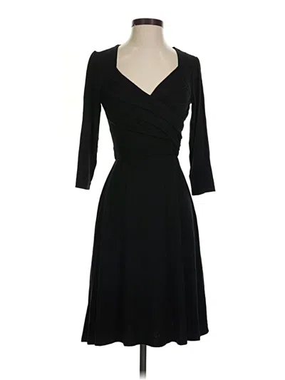 Pre-owned Loveappella Cocktail Dress In Black