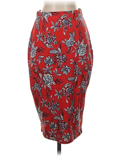 Pre-owned Loveappella Formal Skirt In Red