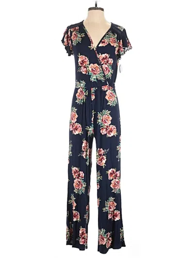 Pre-owned Loveappella Jumpsuit In Blue