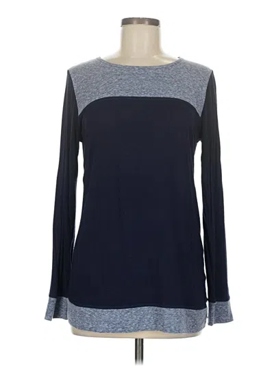 Pre-owned Loveappella Long Sleeve T-shirt In Blue