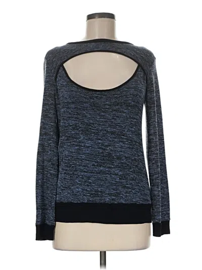 Pre-owned Loveappella Long Sleeve Turtleneck In Blue