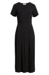 Loveappella Midi Dress In Black