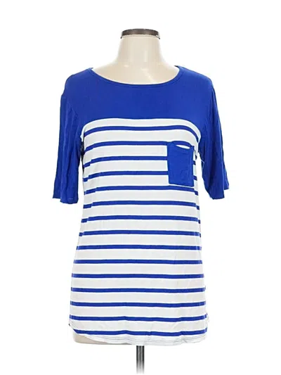 Pre-owned Loveappella Short Sleeve T-shirt In Blue