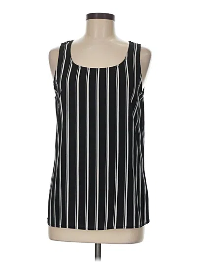 Pre-owned Loveappella Sleeveless Blouse In Black