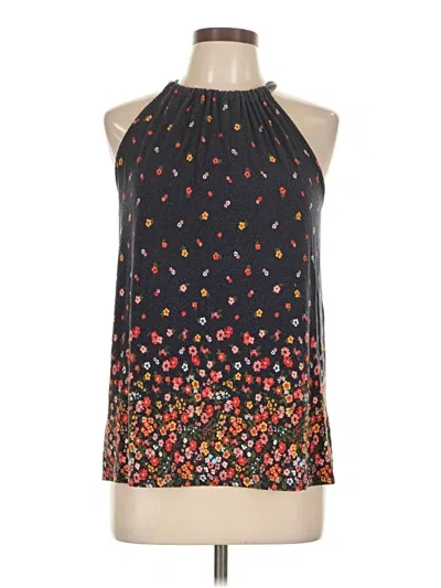 Pre-owned Loveappella Sleeveless Blouse In Black