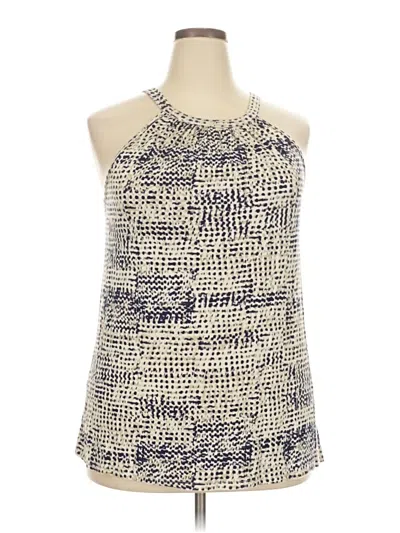 Pre-owned Loveappella Sleeveless Blouse In Blue