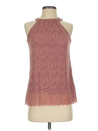 Pre-owned Loveappella Sleeveless Blouse In Pink