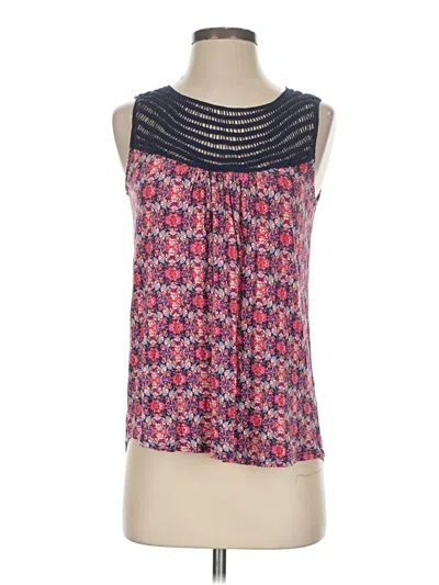 Pre-owned Loveappella Sleeveless Blouse In Pink
