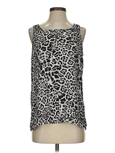 Pre-owned Loveappella Sleeveless Blouse In Silver