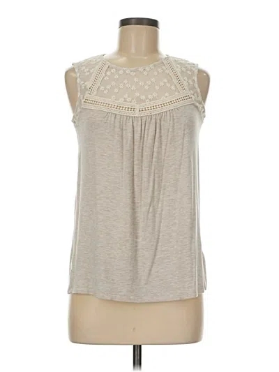 Pre-owned Loveappella Sleeveless Blouse In White