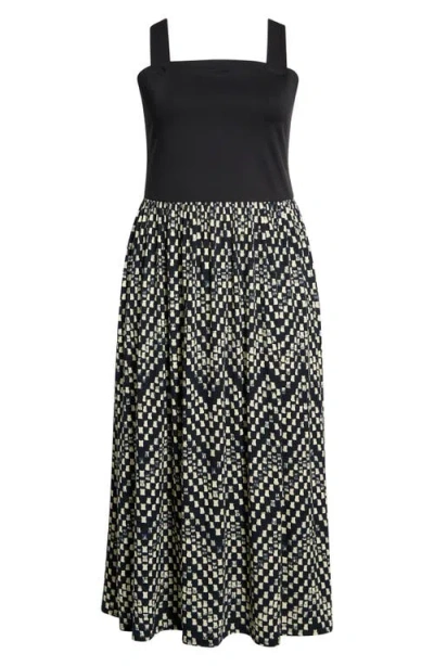 Loveappella Sleeveless Maxi Dress In Multi