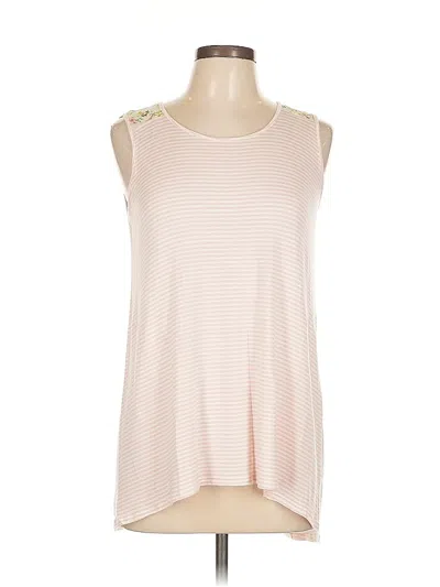 Pre-owned Loveappella Sleeveless T-shirt In Pink