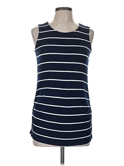 Pre-owned Loveappella Sleeveless T-shirt In Blue