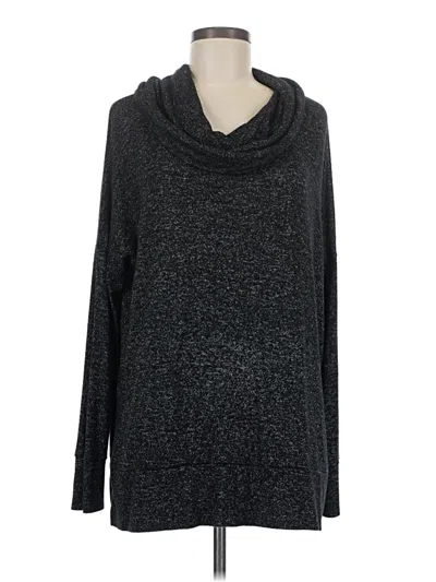 Pre-owned Loveappella Turtleneck Sweater In Black