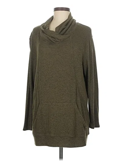 Pre-owned Loveappella Turtleneck Sweater In Green
