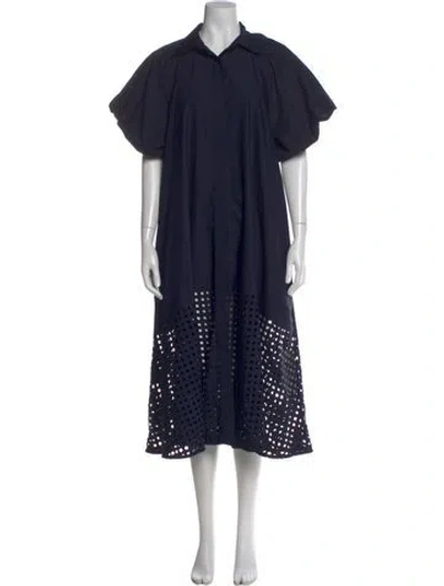 Pre-owned Lovebirds Long Dress In Blue