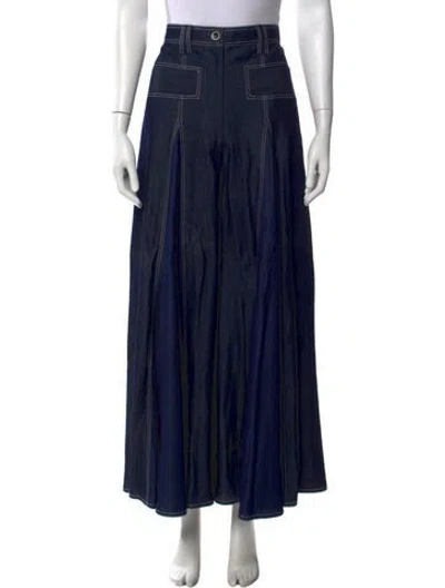 Pre-owned Lovebirds Wide Leg Pants W/ Tags In Blue
