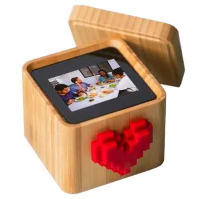 Lovebox Photo Messenger In Brown