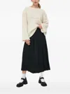 Lovechild Wide-sleeve Wool Sweater In Black