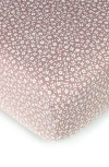 L'ovedbaby Muslin Crib Sheet In Taffy Floral