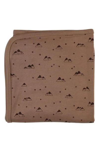 L'ovedbaby Organic Cotton Baby Blanket In Brown